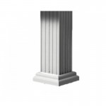 Classic Decorative Pillar Pedestal Cover for CBU Type 1 & 2 - VOGUEP128