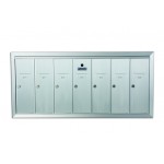 Standard 6 Door Vertical Mailbox Unit - Front Loading and Fully Recessed - 12506HA Standard 6 Door Vertical Mailbox Unit - Front Loading and Fully Recessed - 12506HA