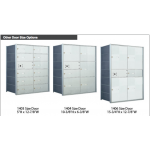 30 A-size Door Horizontal Mailbox Unit - Front Loading - 140065A 30 A-size Door Horizontal Mailbox Unit - Front Loading - 140065A