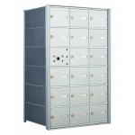 18 A-size Door Horizontal Mailbox Unit - Front Loading - 140063A