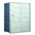 12 DA-size Door Horizontal Mailbox Unit - Front Loading - 140064DA