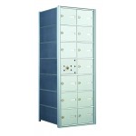 14 A-size Door Horizontal Mailbox Unit - Front Loading - 140072A