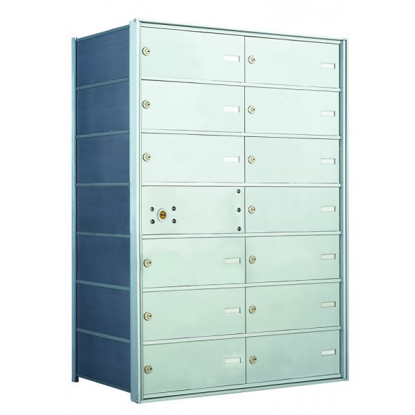 13 DA-size Door Horizontal Mailbox Unit - Front Loading - 140074DA