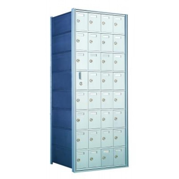 Custom 32 Door Horizontal Mailbox Unit - Front Loading - (31 Useable; 8 High) 160084-SP Custom 32 Door Horizontal Mailbox Unit - Front Loading - (31 Useable; 8 High) 160084-SP