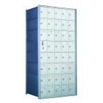 Standard 40 Door Horizontal Mailbox Unit - Front Loading - (39 Useable; 8 High) 160085A Standard 40 Door Horizontal Mailbox Unit - Front Loading - (39 Useable; 8 High) 160085A