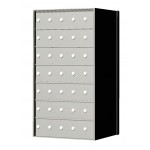 Custom 35 Door 7 High Horizontal Mailbox Unit - Rear Loading - 170075-SP