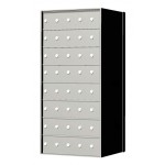 Standard 40 Door 8 High Horizontal Mailbox Unit - Rear Loading - 170085A