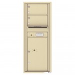 2 Oversized Tenant Doors with 1 Parcel Locker and Outgoing Mail Compartment - 4C Wall Mount 12-High Mailboxes - 4C12S-02 2 Oversized Tenant Doors with 1 Parcel Locker and Outgoing Mail Compartment - 4C Wall Mount 12-High Mailboxes - 4C12S-02