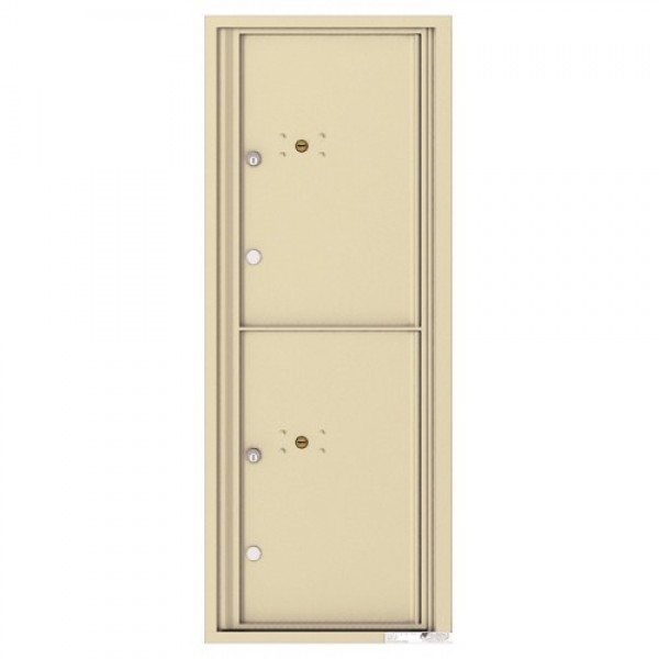2 Parcel Doors Unit - 4C Wall Mount 12-High - 4C12S-2P