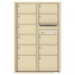 11 Oversized Tenant Doors and Outgoing Mail Compartment - 4C Wall Mount 13-High Mailboxes - 4C13D-11 11 Oversized Tenant Doors and Outgoing Mail Compartment - 4C Wall Mount 13-High Mailboxes - 4C13D-11
