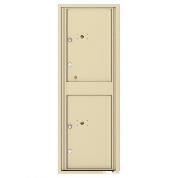 2 Parcel Doors Unit - 4C Wall Mount 13-High - 4C13S-2P 2 Parcel Doors Unit - 4C Wall Mount 13-High - 4C13S-2P