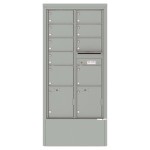 9 Tenant Doors with 2 Parcel Lockers and Outgoing Mail Compartment - 4C Depot Mailbox Module - 4C16D-09-D 9 Tenant Doors with 2 Parcel Lockers and Outgoing Mail Compartment - 4C Depot Mailbox Module - 4C16D-09-D