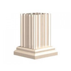 Classic Decorative Pillar Pedestal Cover for CBU Type 3 & 4 - VOGUEP114